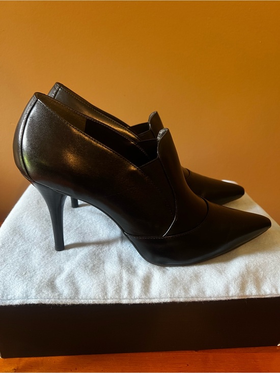 Talbots Shoes - Talbots Black Pointed-Toe Stiletto Ankle Booties